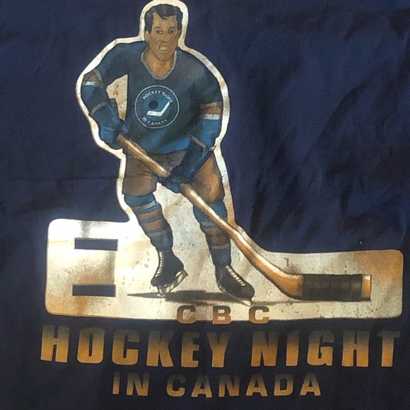 🌺 2/$30 Vintage Hockey Night in Canada T-shirt - Picture 2 of 4